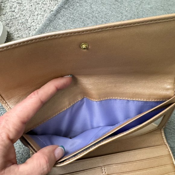 VINTAGE COACH LEATHER WALLET - Picture 4 of 5